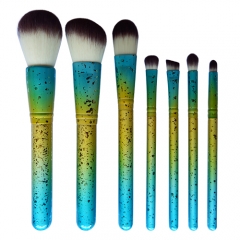 Professional 7 pieces  Makeup Brushes Set high quality synthetic hair