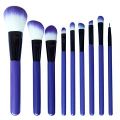 Makeup Brush Set, 9pcs Premium Cosmetic Brushes for Foundation Blending Blush Concealer Eye Shadow, Cruelty-Free Synthetic Fiber Bristles