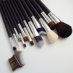 Free Sample Makeup Brushes/Wooden Handle Makeup Brush Set/Custom Logo Make Up Brushes