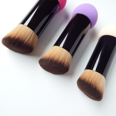 Double-ended Blending foundation Brush Kit Makeup Powder Puff brushes