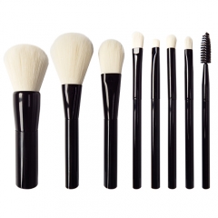 High quality 8pieces  makeup brush set  super soft synthetic fiber hair