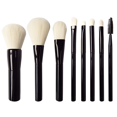 High quality 8pieces  makeup brush set  super soft synthetic fiber hair