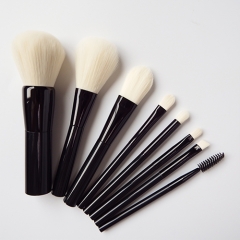High quality 8pieces  makeup brush set  super soft synthetic fiber hair