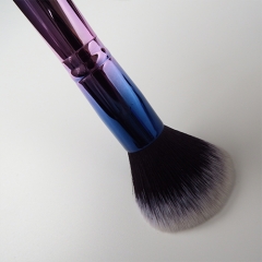 10Pcs Makeup Brush Set Premium Synthetic Kabuki Brush Cosmetics Foundation Concealers Powder Blush Blending Face Eye Shadows Brush