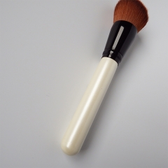 Angled Foundation Makeup Brush for Stippling Liquid Cream Powder Make Up Soft Dense Synthetic Brushes