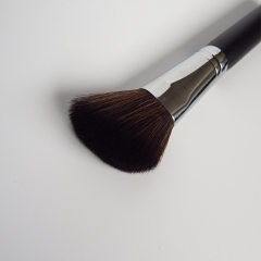 Angled cheek contour Makeup Brush for  Liquid Cream Powder Make Up Soft Dense Synthetic Brushes