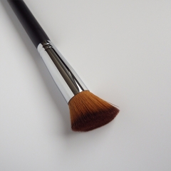 Angled Foundation Makeup Brush for  Liquid Cream Powder Make Up Soft Dense Synthetic Brushes