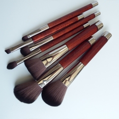 7pcs Custom logo  makeup brush set cosmetic brush manufacturer