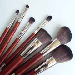 7pcs Custom logo  makeup brush set cosmetic brush manufacturer