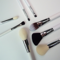 8pieces  makeup brush set  professional  contour eyeshadow foundation cosmetic brushes for Powder Liquid Cream