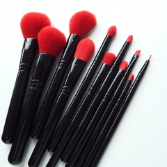 Essential 11 pcs professional makeup brush set custom logo makeup brush manufacturer