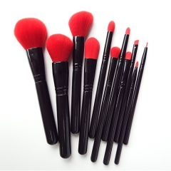 Essential 11 pcs professional makeup brush set custom logo makeup brush manufacturer