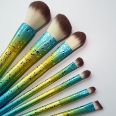 Professional 7 pieces  Makeup Brushes Set high quality synthetic hair