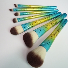 Professional 7 pieces  Makeup Brushes Set high quality synthetic hair
