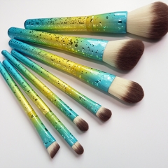Professional 7 pieces  Makeup Brushes Set high quality synthetic hair