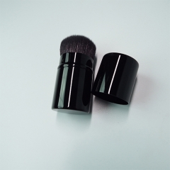 Retractable makeup brush with synthetic hair,soft and fuffly