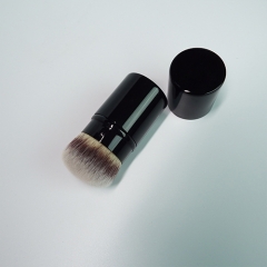 retractable brush with synthetic hair