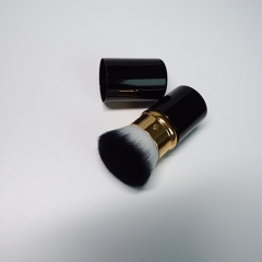 retractable brush with synthetic hair