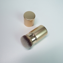 Single cosmetic brush,1 pcs  retractable brush with synthetic hair