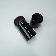 Retractable makeup brush with synthetic hair,soft and fuffly