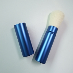 retractable brush with synthetic hair