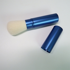 retractable brush with synthetic hair