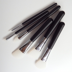 6pcs Silicone Cosmetic Brush Face Mask Brush Set and Eye Makeup Brushes Professional Tool