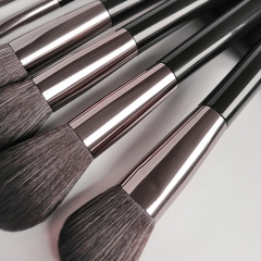 Wholesale 8pieces classical makeup brush set  wooden handle   cosmetic brush manufacturer