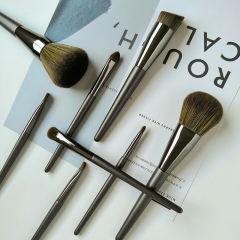 New design OEM shenzhen top high quality hot sell makeup brushes set flat brush contour brush