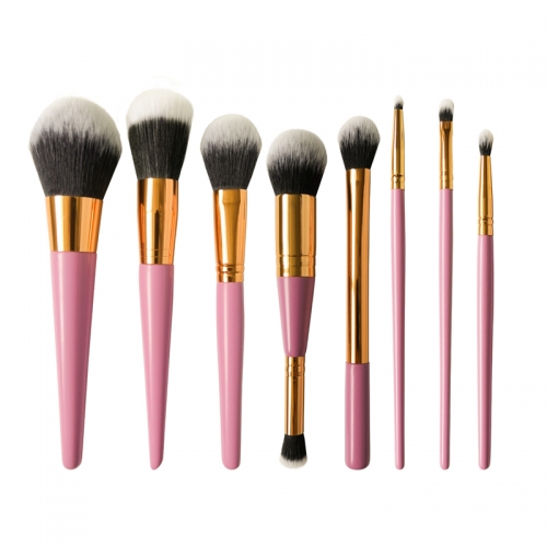 top high quality hot sell makeup brushes set flat brush contour brush