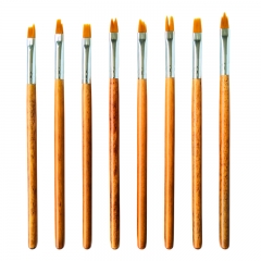 New design OEM shenzhen top high quality hot sell makeup brushes set flat brush contour brush