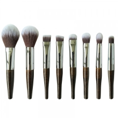 New arrival OEM shenzhen top high quality hot sell makeup brushes set flat brush contour brush