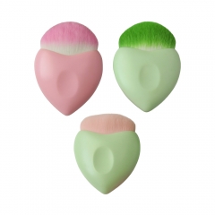 Soft hair multiful color foundation brush makeup beauty tool