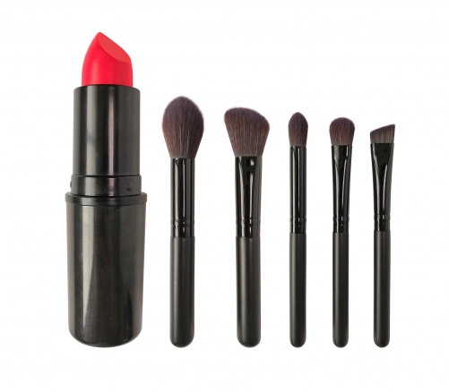 top high quality wooden handle  makeup brush set