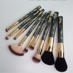 Premium 9Pcs Makeup Brushes Set Professional Face Foundation Eyeshadow fan Make Up Brushes Kit