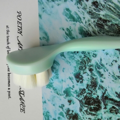 Pretty flower shape cleaning washing face brush portable makeup beauty tool
