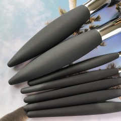 New arrival OEM shenzhen top high quality hot sell makeup brushes set flat brush contour brush