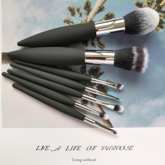 New arrival OEM shenzhen top high quality hot sell makeup brushes set flat brush contour brush