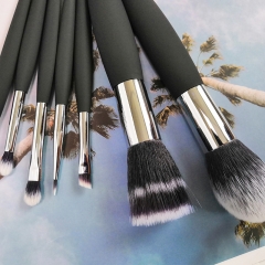 New arrival OEM shenzhen top high quality hot sell makeup brushes set flat brush contour brush