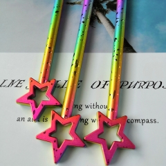 Colorful handle eye shadow brushes set eyebrow brush