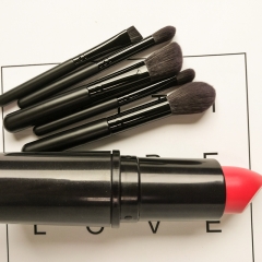 top high quality wooden handle  makeup brush set