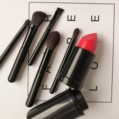 top high quality wooden handle  makeup brush set