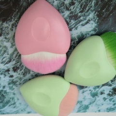 Soft hair multiful color foundation brush makeup beauty tool