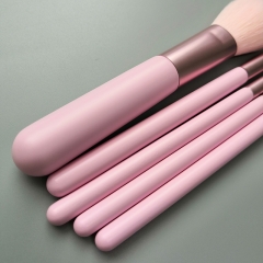 Travel makeup brush set 5 pcs powder blush brow brush concealer smudge
