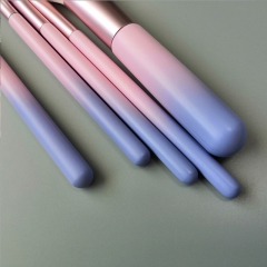 Travel makeup brush set 5 pcs powder blush brow brush concealer smudge