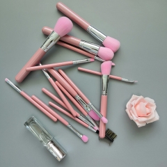 15 Piece Professional Makeup Brush Set Face Powder Foundation Blending Blush Eye Shadow Cosmetics Brushes