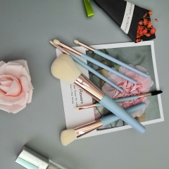 New arrival cosmetic brush with cruelty free synthetic hair makeup brush set