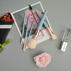 New arrival cosmetic brush with cruelty free synthetic hair makeup brush set