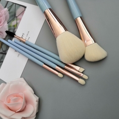 New arrival cosmetic brush with cruelty free synthetic hair makeup brush set