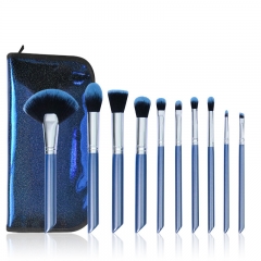 Professional 10pcs makeup brush set synthetic hair